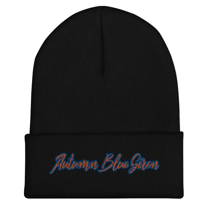 Autumn Blue Siren Beanie